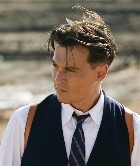 johnny depp hairstyle public enemies